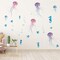 28pcs Glow-in-the-Dark Underwater Wall Decals – Sea Turtle, Jellyfish & Seaweed for Kids’ Room & Bathroom